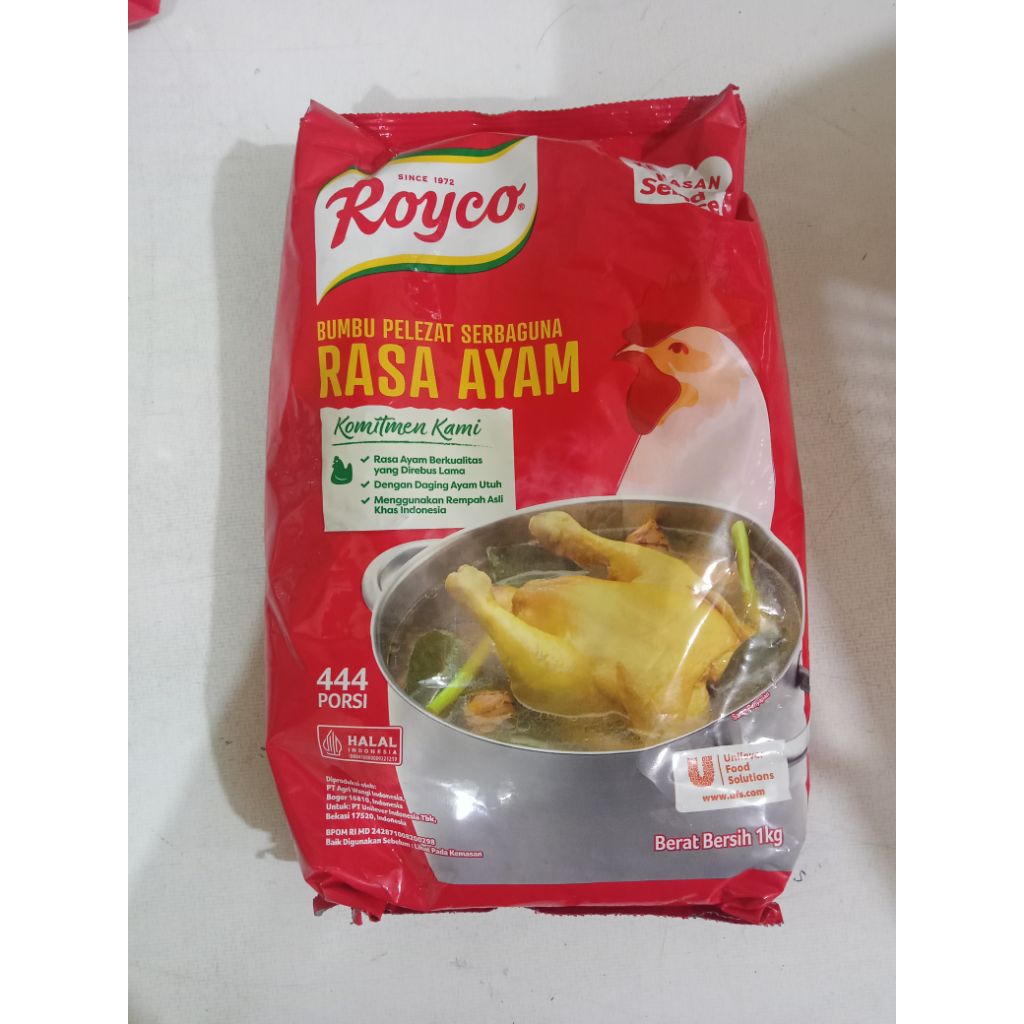 Jual Royco rasa kaldu ayam bumbu penyedap rasa 1kg | Shopee Indonesia