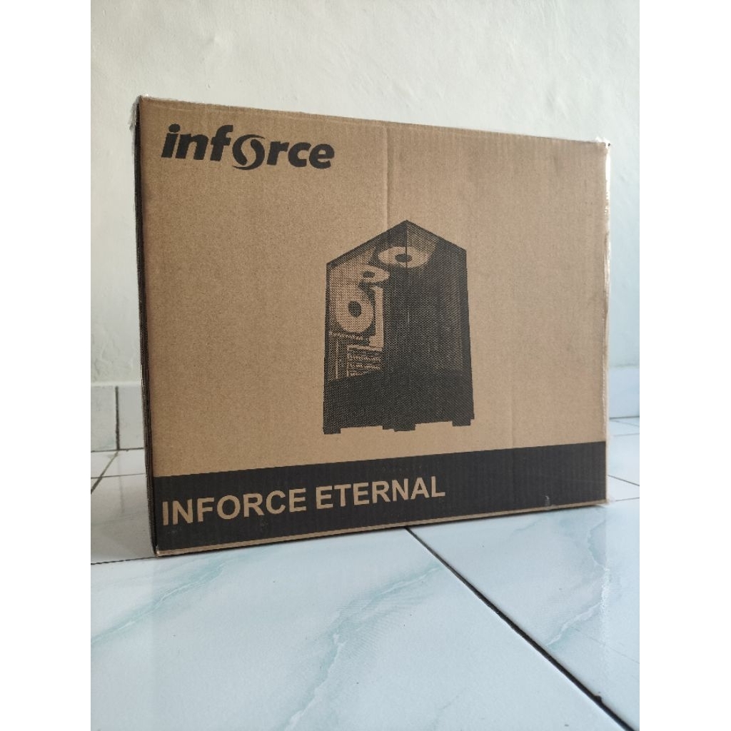 Jual Inforce Casing PC Gaming Eternal Black (M-ATX / ITX) | Shopee ...