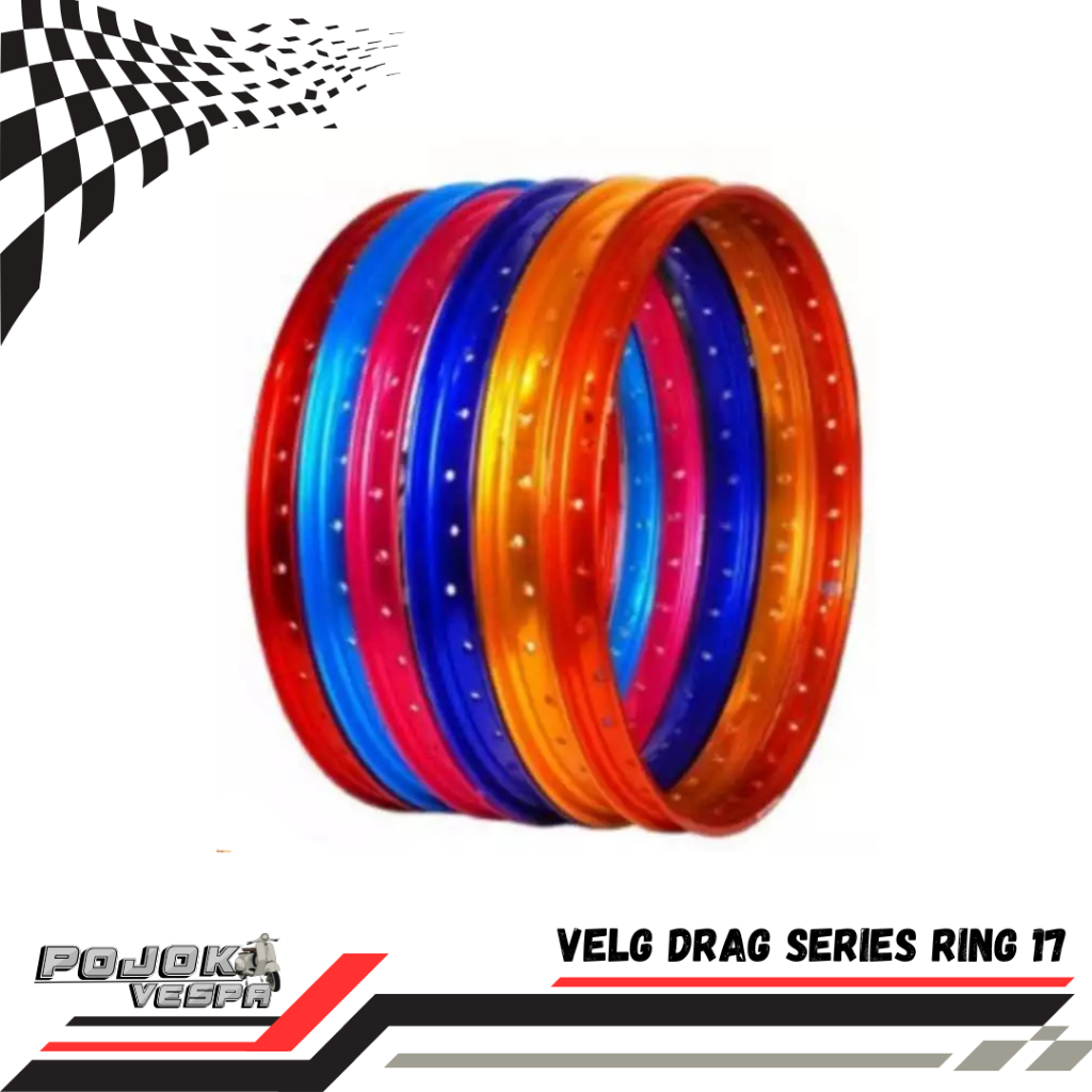 Jual Velg Rim Alloy - Drag Series Ring 17 110 120 140 - Scarlet Racing ...