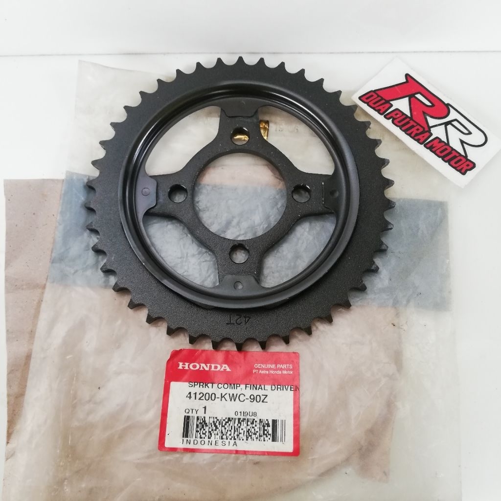 Jual gear gir rantai roda belakang original ori honda cs1 cs 1 42T 42 T ...