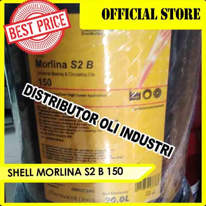 Jual SHELL MORLINA S2 B 150 ( 20 Liter - Ready Stock ) | Shopee Indonesia