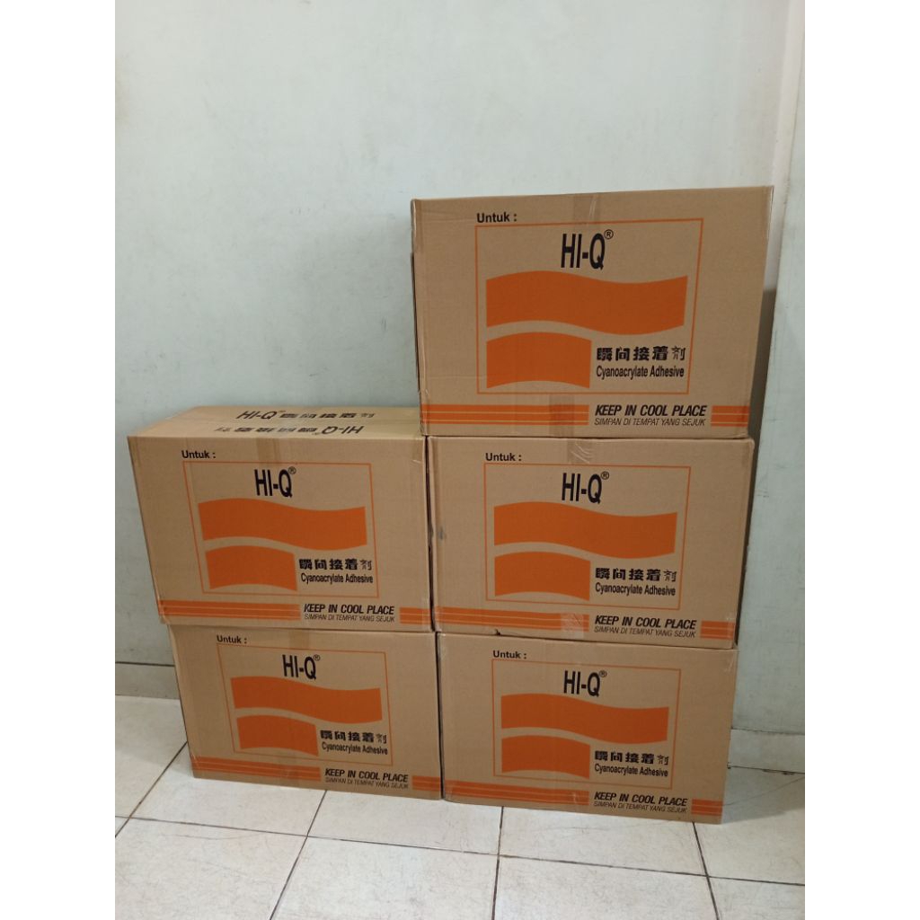 Jual HARGA PROMO 3 DUS (150 BH) Lem korea serbaguna HiQ / lem setan ...