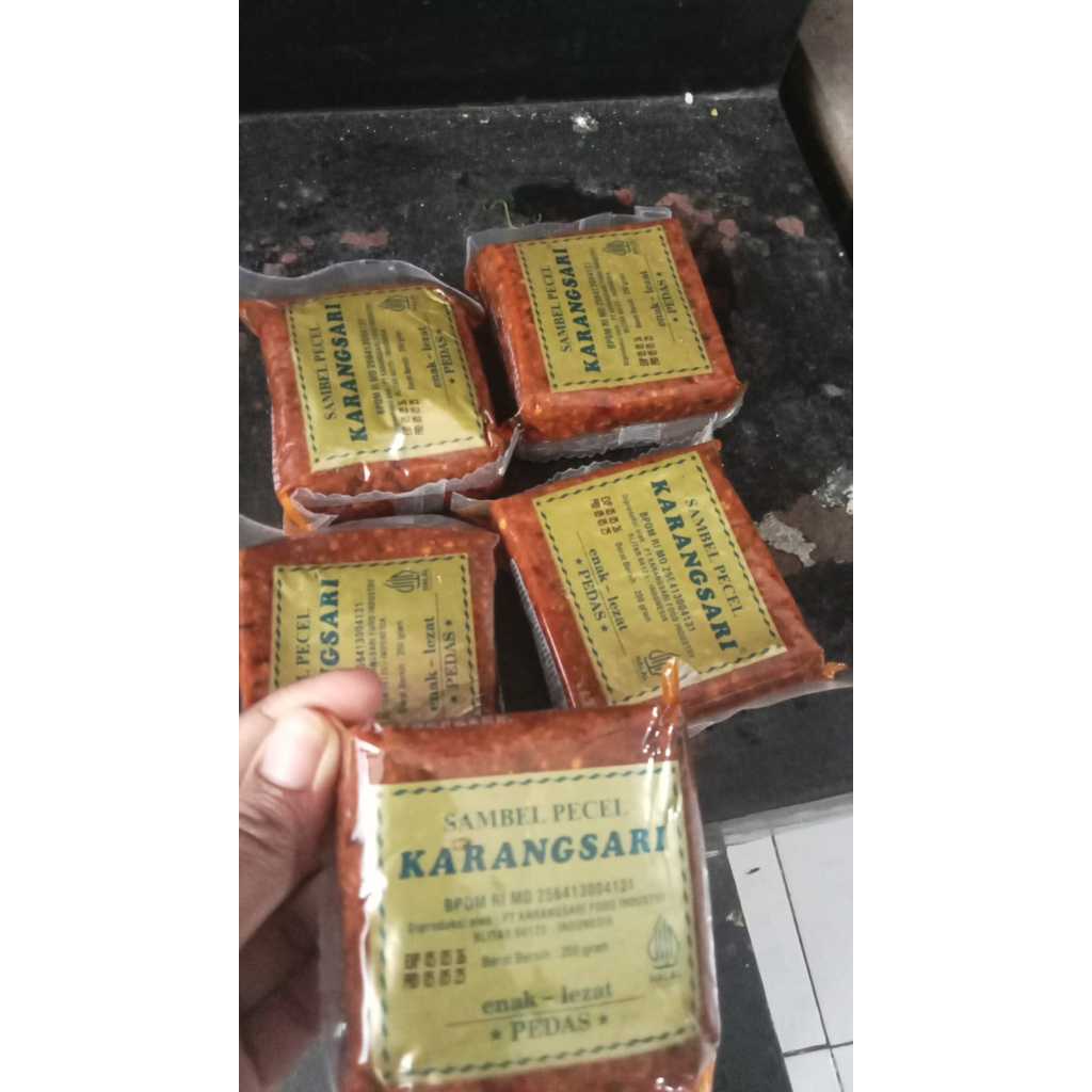 Jual Sambal Pecel Karangsari Laris Pasar Induk | Shopee Indonesia