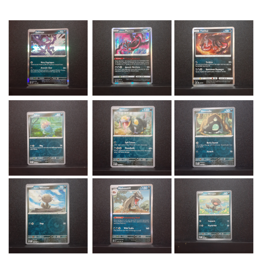 Jual [Dark Element Foil] Pokemon TCG Trading Card Game ID/JP/CN/EN/KR ...