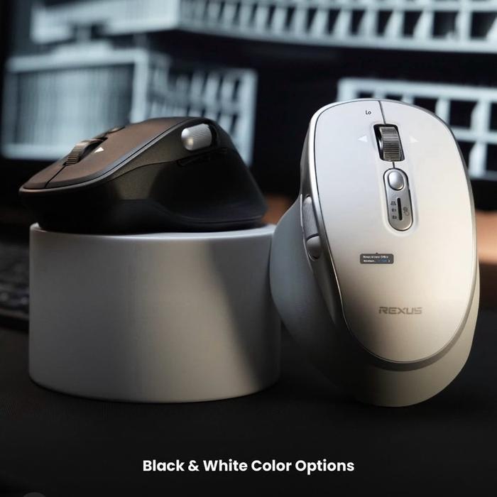 Jual Rexus Flow QZ20 Mouse Office Wireless Bluetooth Silent Click ...