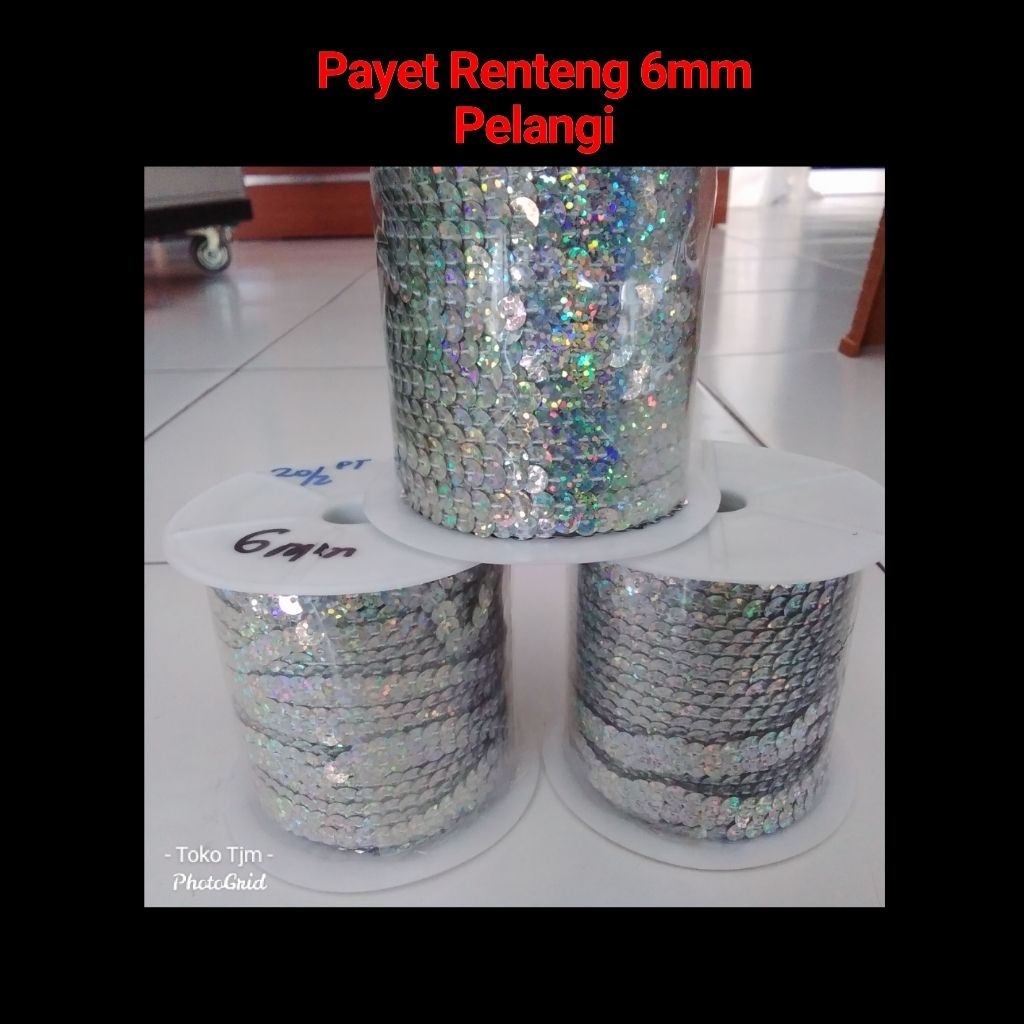 Jual PAYET PIRINGAN RENTENG 6MM / RAMBORCI RENTENG 6MM (ROL) | Shopee ...