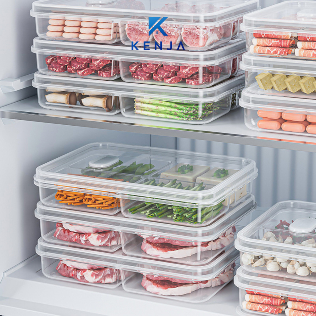 Jual KENJA Box Food Container Kotak Tempat Penyimpanan Makanan Sayur ...