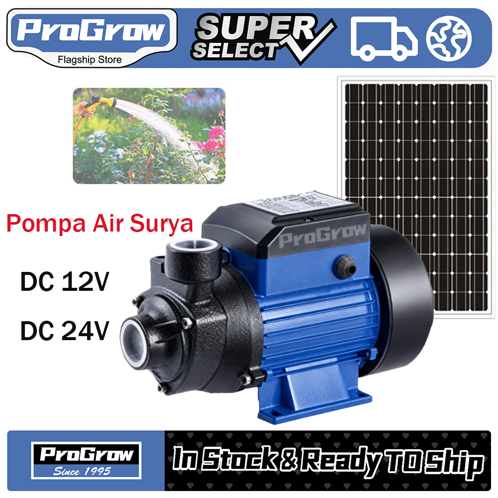 Jual Pompa Dorong Solar Panel Surya DC 12V/24V - Mesin Pompa Air Tenaga ...