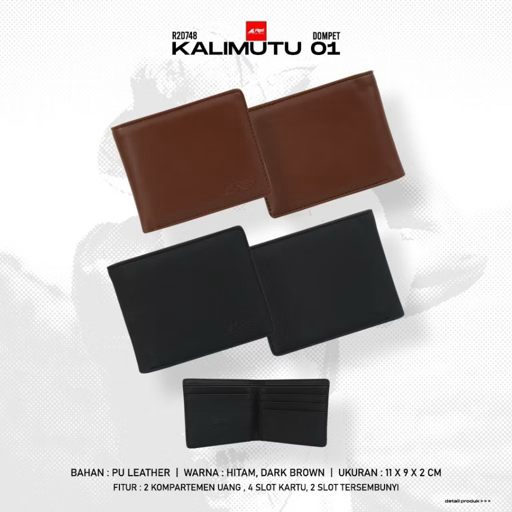 Jual DOMPET REI KALIMU 01 ORIGINAL 748 | Shopee Indonesia