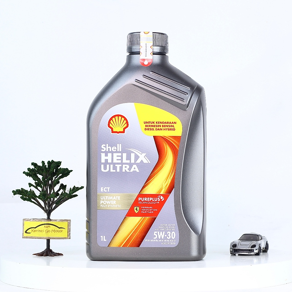 Jual Shell Helix Ultra ECT SAE 5W-30 1 Liter Api SQ/C3 Oli Mobil Mesin ...