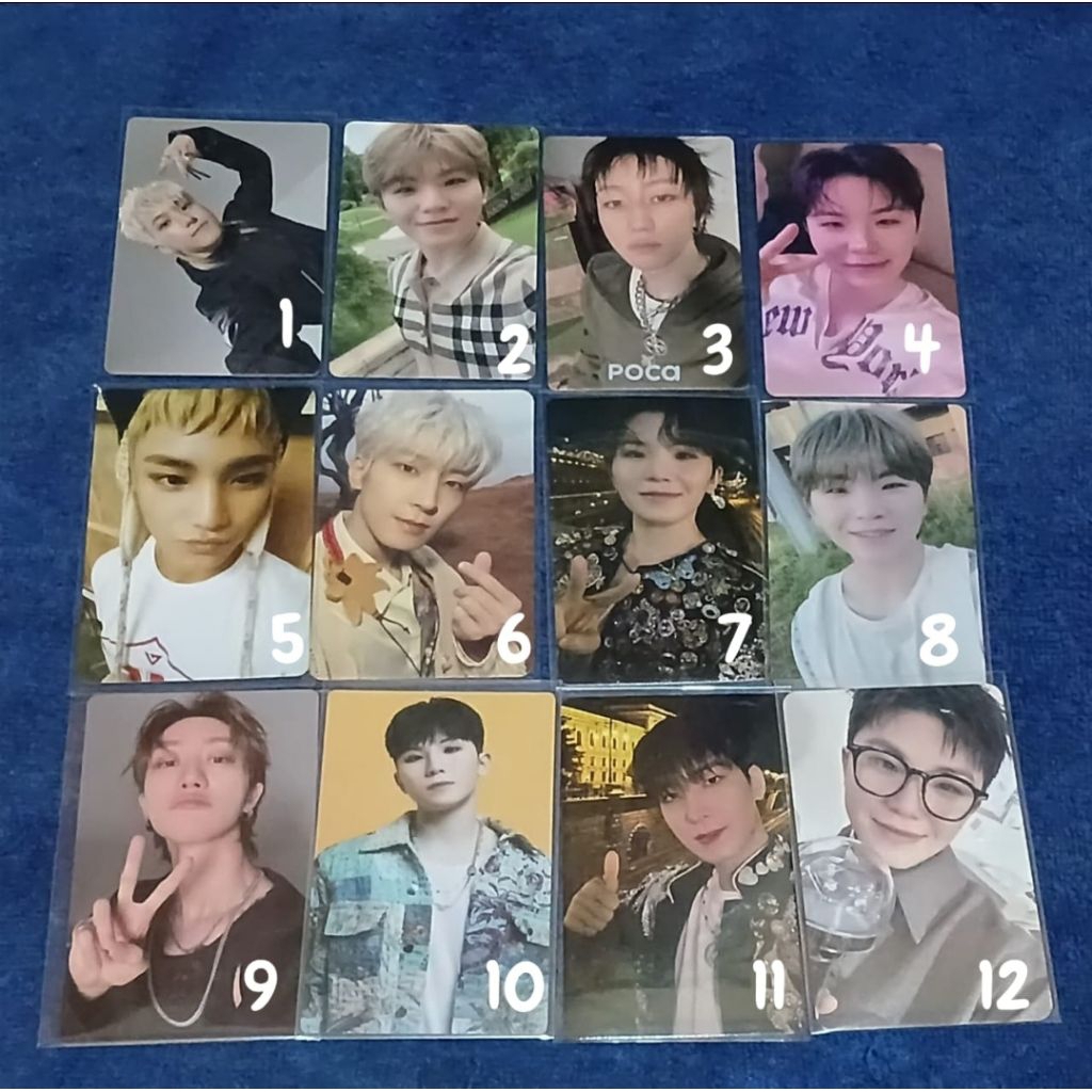 Jual [CEK DESK] the 8 happy burstday hbd weverse pob woozi your choice ...