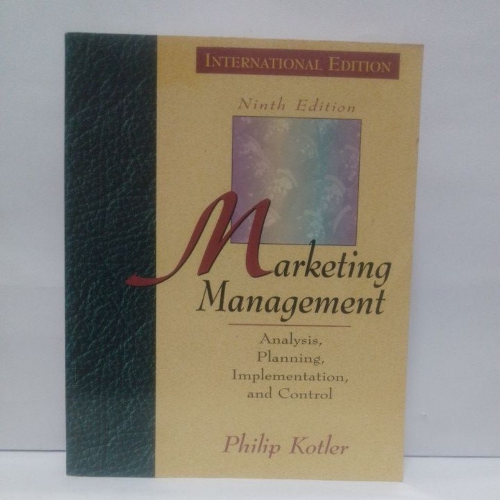 Jual Marketing Management - Philip Kotler - Ninth Edition | Shopee ...