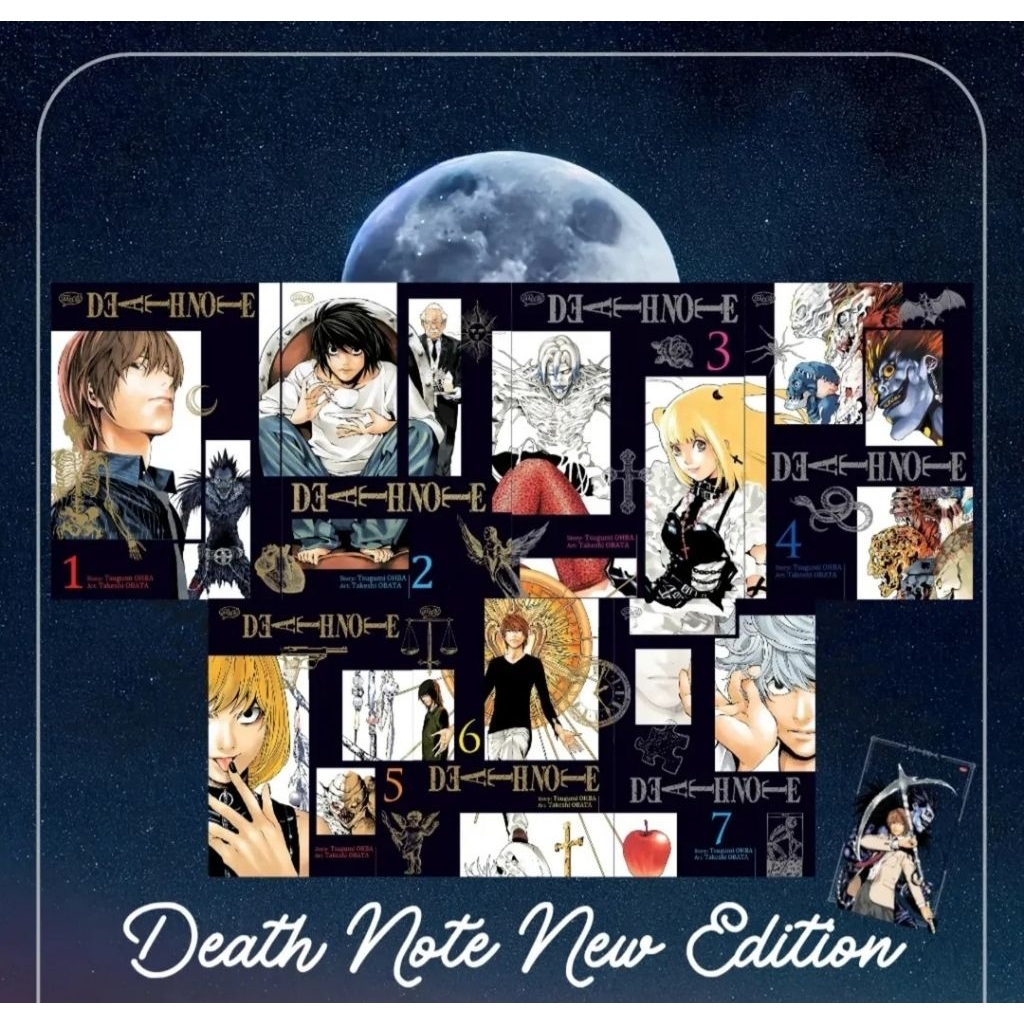 Jual Komik Death Note - New Edition 1/2/3/4/5/6/7 | Shopee Indonesia