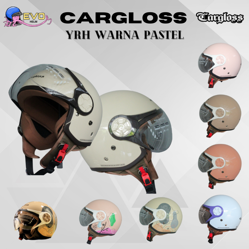 Jual CARGLOSS WANITA HIJAB HALF FACE ORIGINAL WARNA PASTEL TERLARIS ...