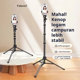 Tripod Kokoh Full Besi Tripod Handphone Chrome 2 1 Meter Holder Hp