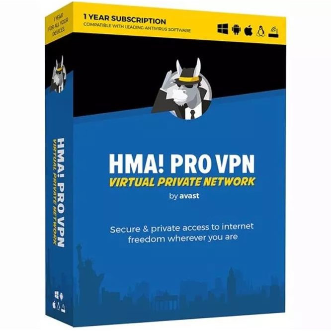 Jual HMA! Pro VPN Unlimited 5 Devices 1 Tahun Original