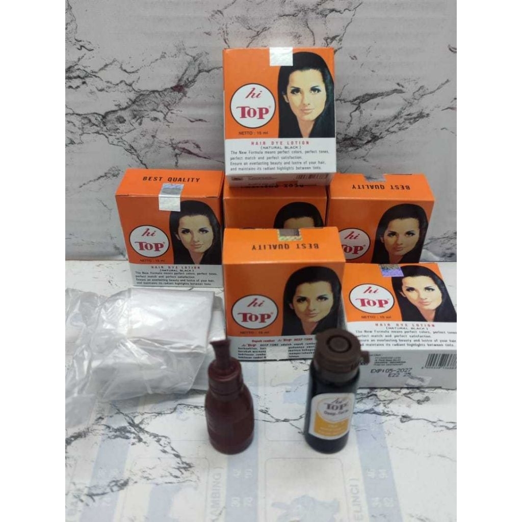 Jual Semir hi Top | pewarna rambut 15ml dan 35ml | Shopee Indonesia