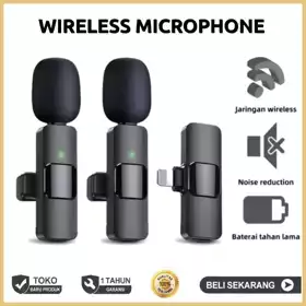 SKS Microphone Affiliate Live Microphone Wireless Mic Clip On YouTuber Wireless USB Mic