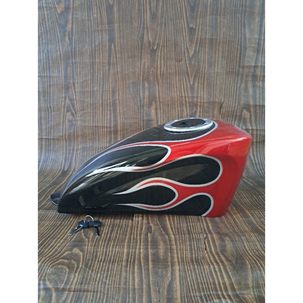 Jual Tangki Motor Custom Japstyle Tangki Custom Tangki Japstyle Bober ...