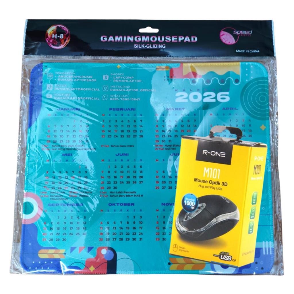 Jual Free Gift Bonus Mouse Dan Mousepad Kalender 2026 Untuk Pembelian Id 11134207 8224y