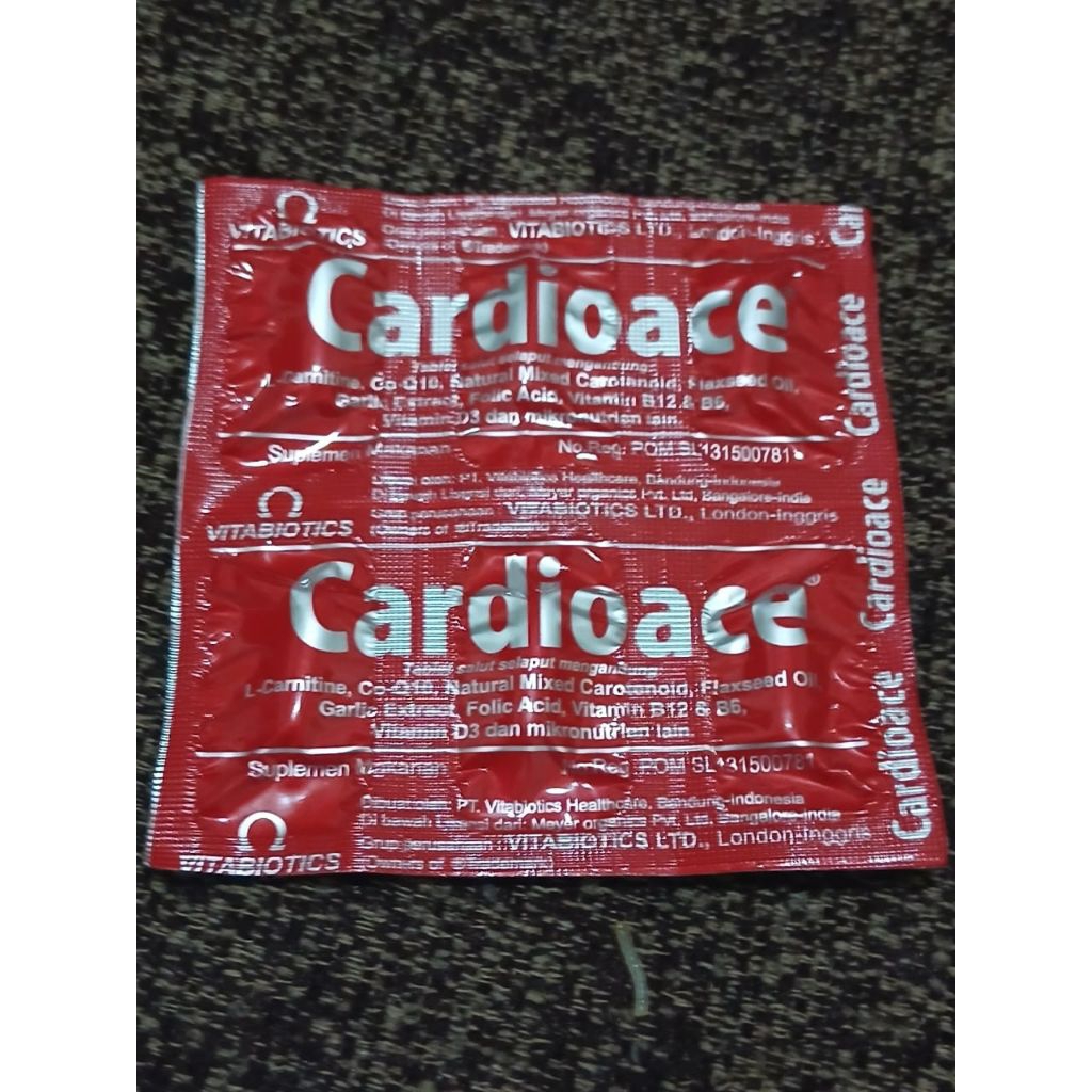 Jual VITABIOTICS CARDIOACE STRIP 6 KAPLET SUPLEMENS | Shopee Indonesia