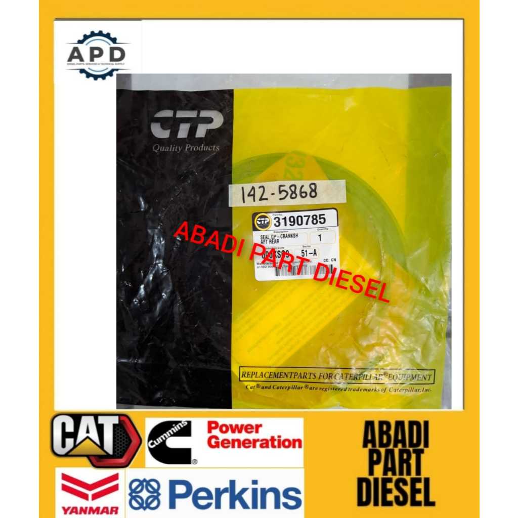 Jual 142-5868 / 1425868 / 319-0785 / 3190785 SEAL GP CRANKSHAFT REAR ...