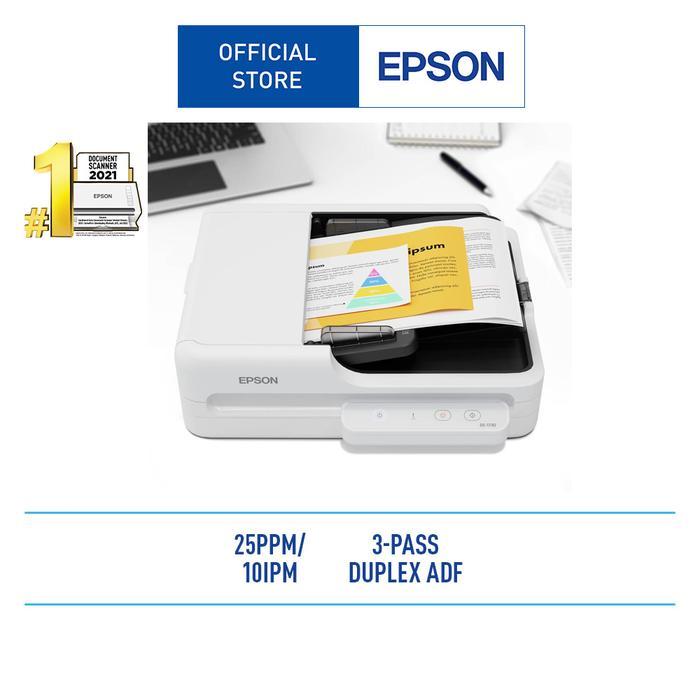 Scanner Epson DS-1730 WorkForce A4 Flatbed Document Scan with Duplex ADF - pengganti DS-1630 (4)