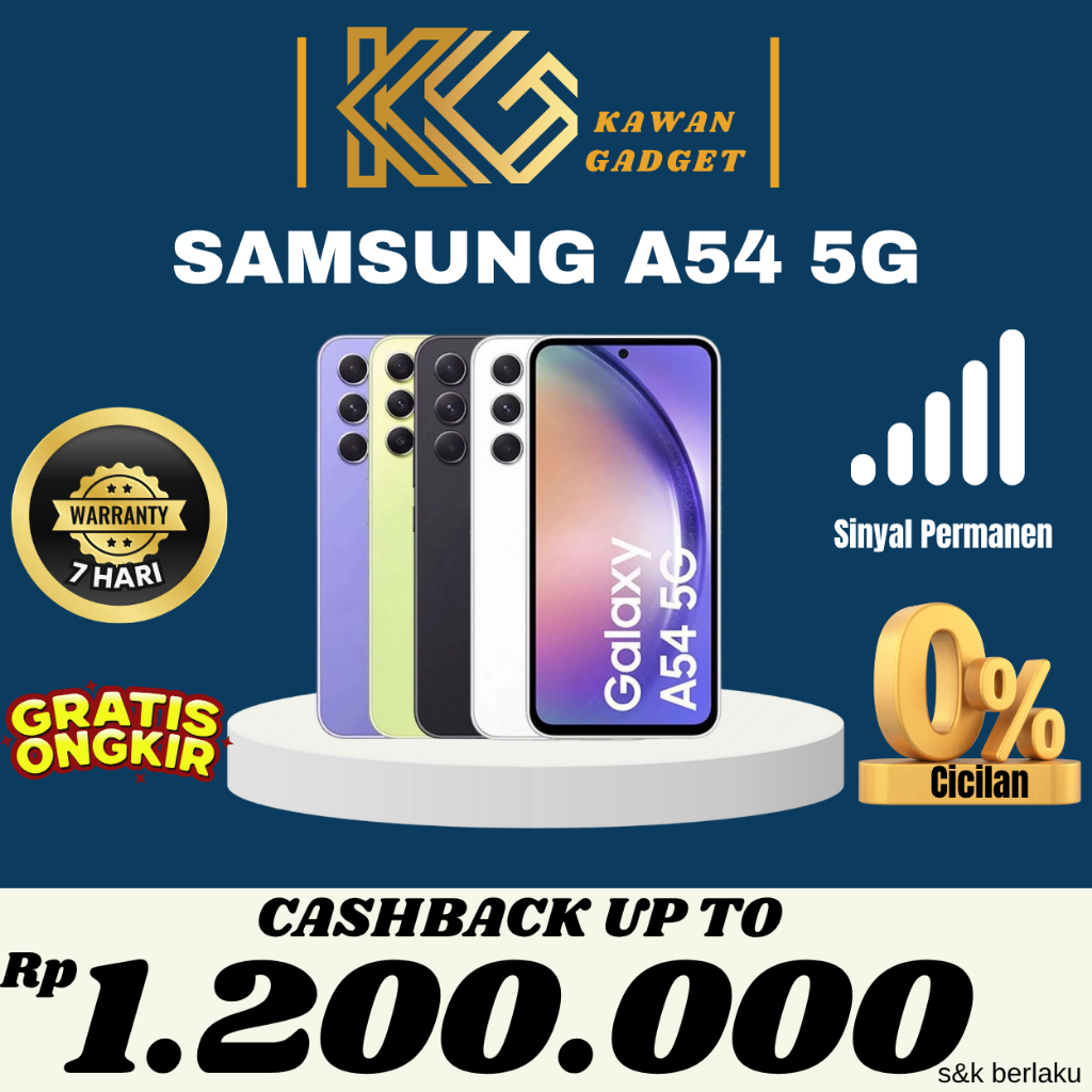 SEIN | Samsung Galaxy A54 5G 8/256GB & 128GB Second Fullset Original