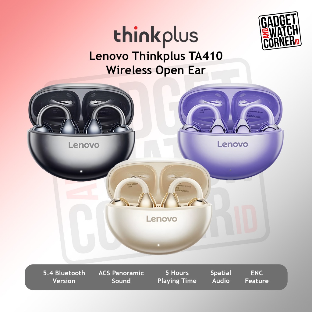 Jual Thinkplus TA410 Open Ear Wireless Bluetooth Mini Earbuds Earphone ...