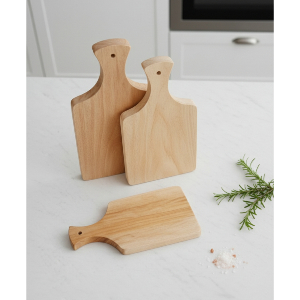 Jual TALENAN KAYU MAHONI KECIL / CUTTING BOARD MINI / SERVING TRAY ...