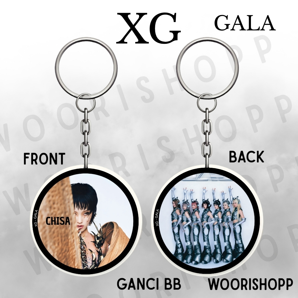 Jual KEYCHAIN XG GALA GANCI BOLAK BALIK GANTUNGAN KUNCI KPOP UNOFFICIAL ...