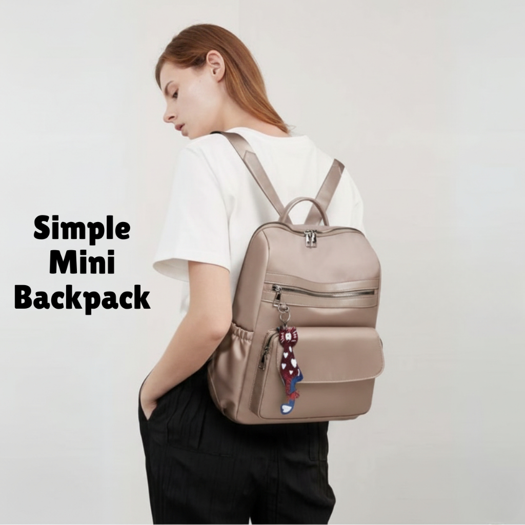 Jual Tas Ransel Mini Backpack Wanita Waterproof Lucu Ringan Praktis ...