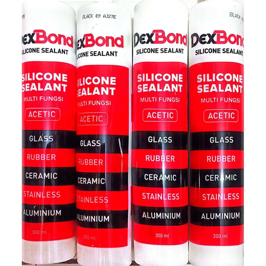 Jual lem kaca/ silicone sealant dexbond multifungsi 300 ml | Shopee ...