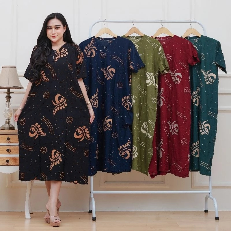 Jual Daster Wanita Terbaru Rayon Busui Resleting Depan - Baju Tidur ...