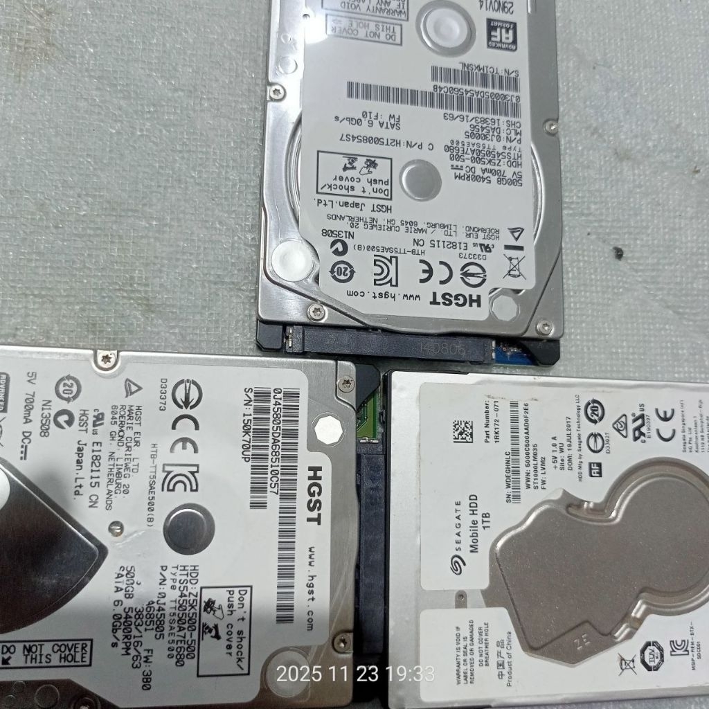 Jual Hdd laptop 500GB sentinel 100 copotan | Shopee Indonesia