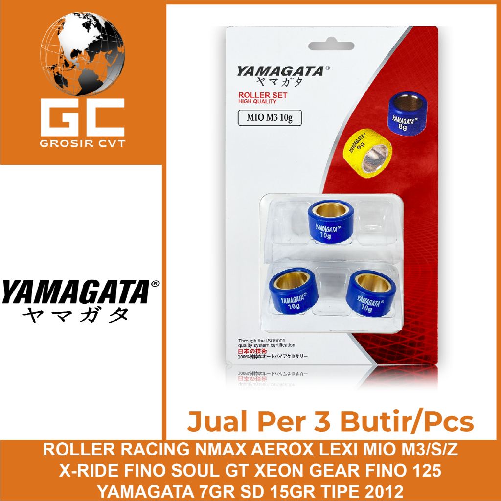 Roller Nmax Mio M3 Aerox S Z GT X-Ride Fino Lexi Free Go Gear