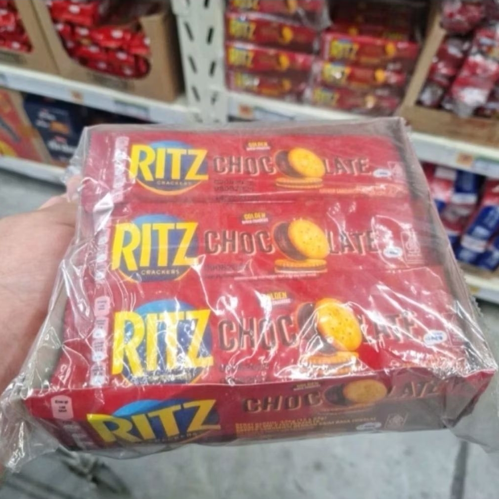 Jual Ritz Biskuit Crackers Chocolate 27 Gram (Isi 12) Ritz Cracker ...