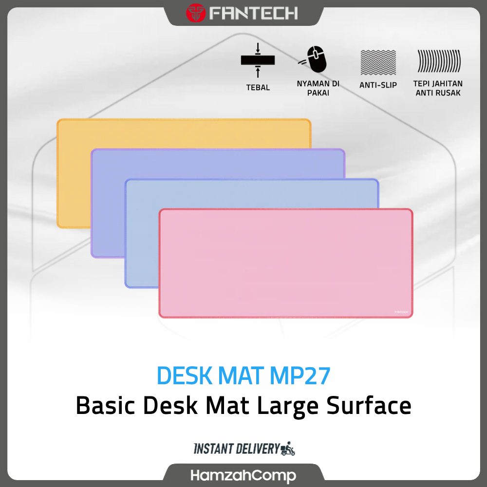 Jual Fantech Basic Deskmat Desk Mat Mousepad Mouse Pad 70x30cm MP70 ...