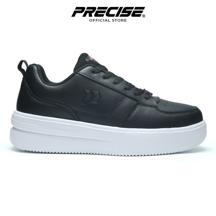 Jual Precise Inochi LC W Sepatu Sneakers Sekolah Hitam - Black/White ...
