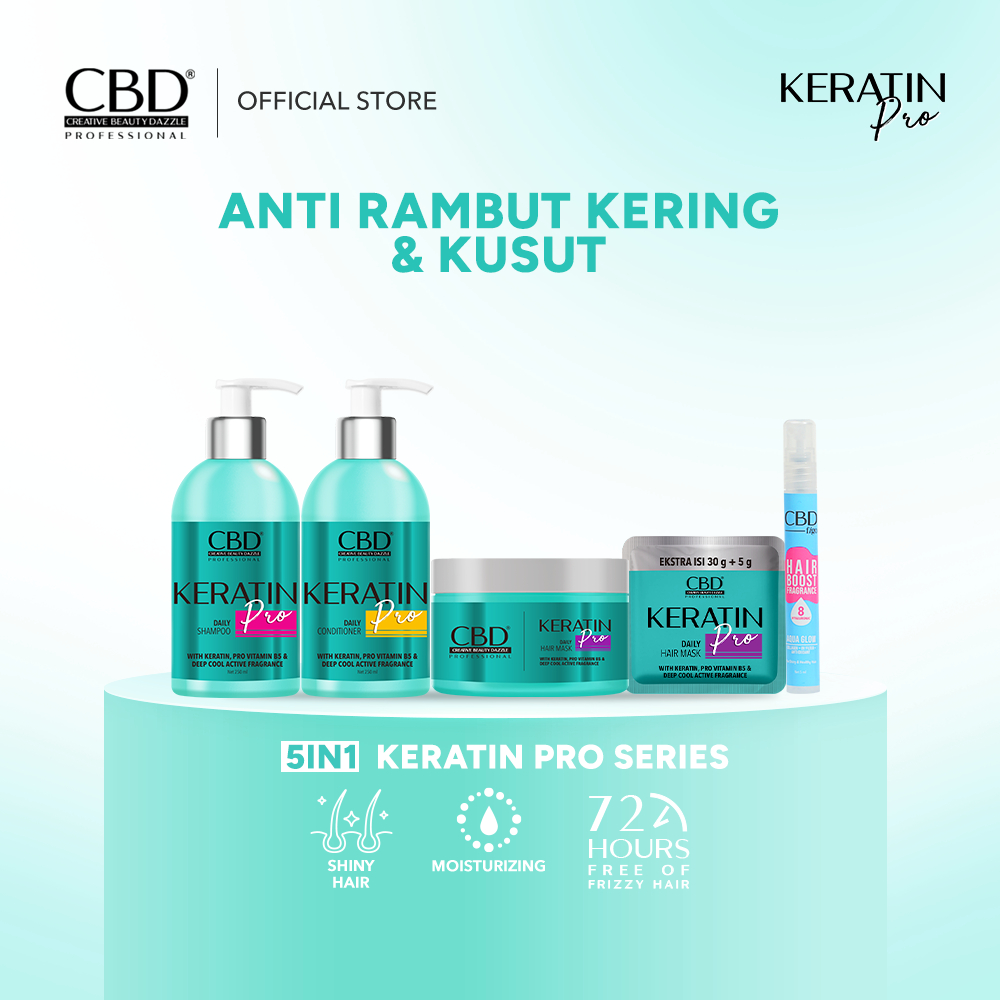 Jual CBD Professional Paket Daily Treatments Keratin / Color Shield ...