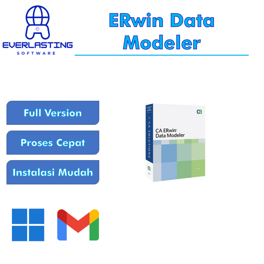 Jual ERwin Data Modeler Full Version Software Cloudbase Data Statistik ...