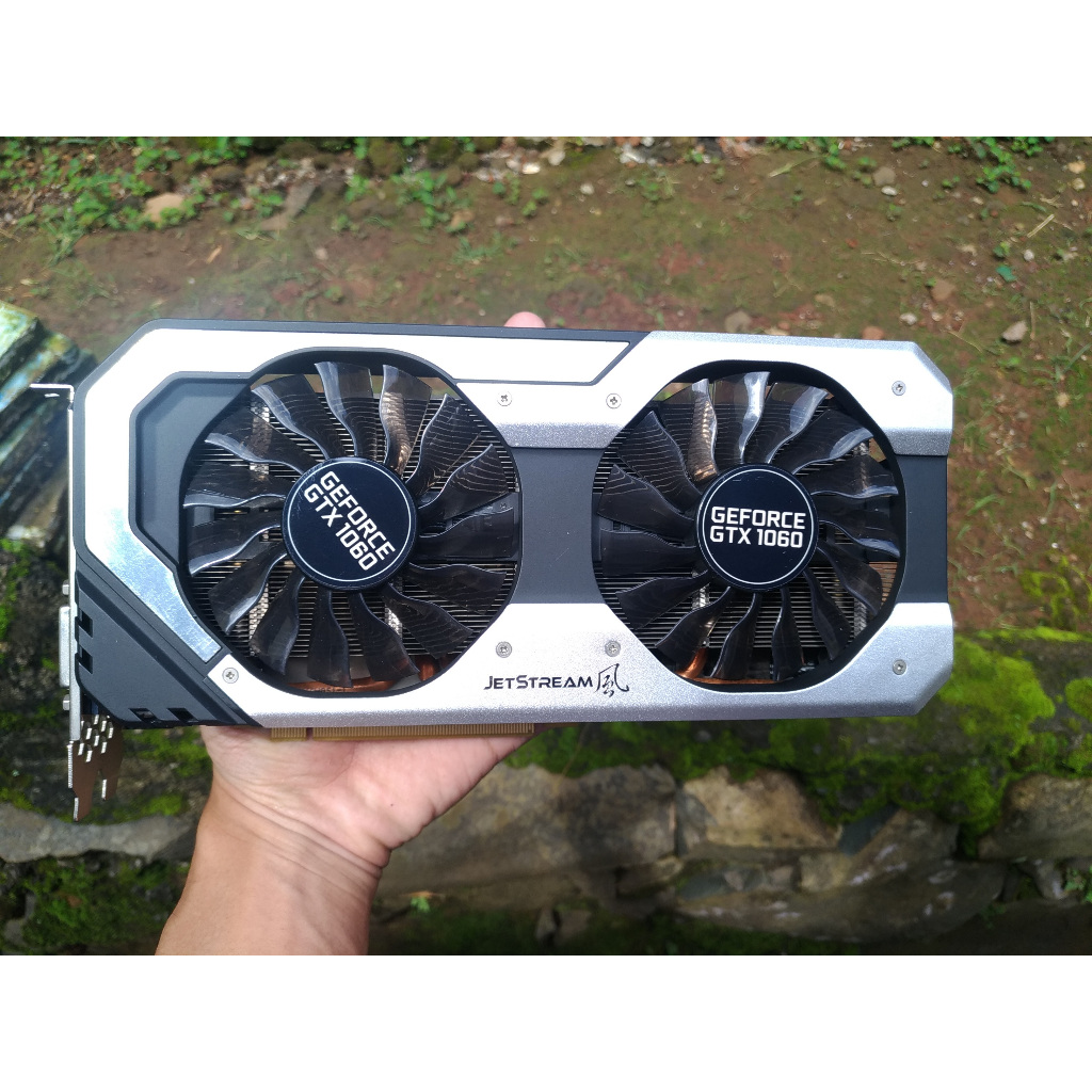 Jual VGA GTX 1060 6GB Palit Super Jetstream | Shopee Indonesia