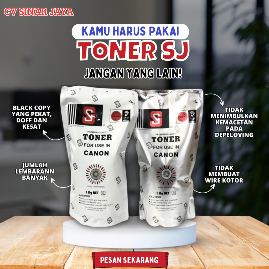 Jual Tinta Toner Fotocopy CANON sinar jaya | SJ Ink Photocopy Original ...