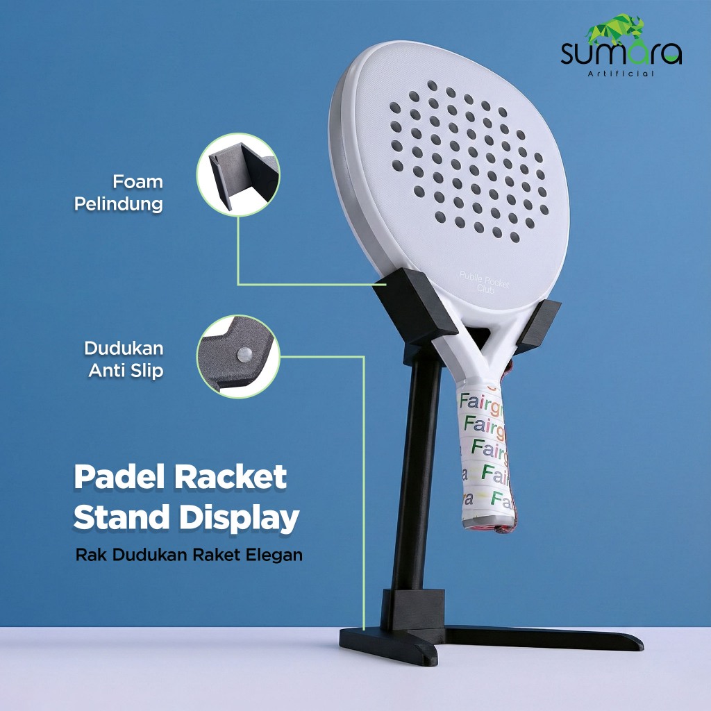 Jual Padel Racket Stand Display – Rak Dudukan Raket Elegan | Shopee ...