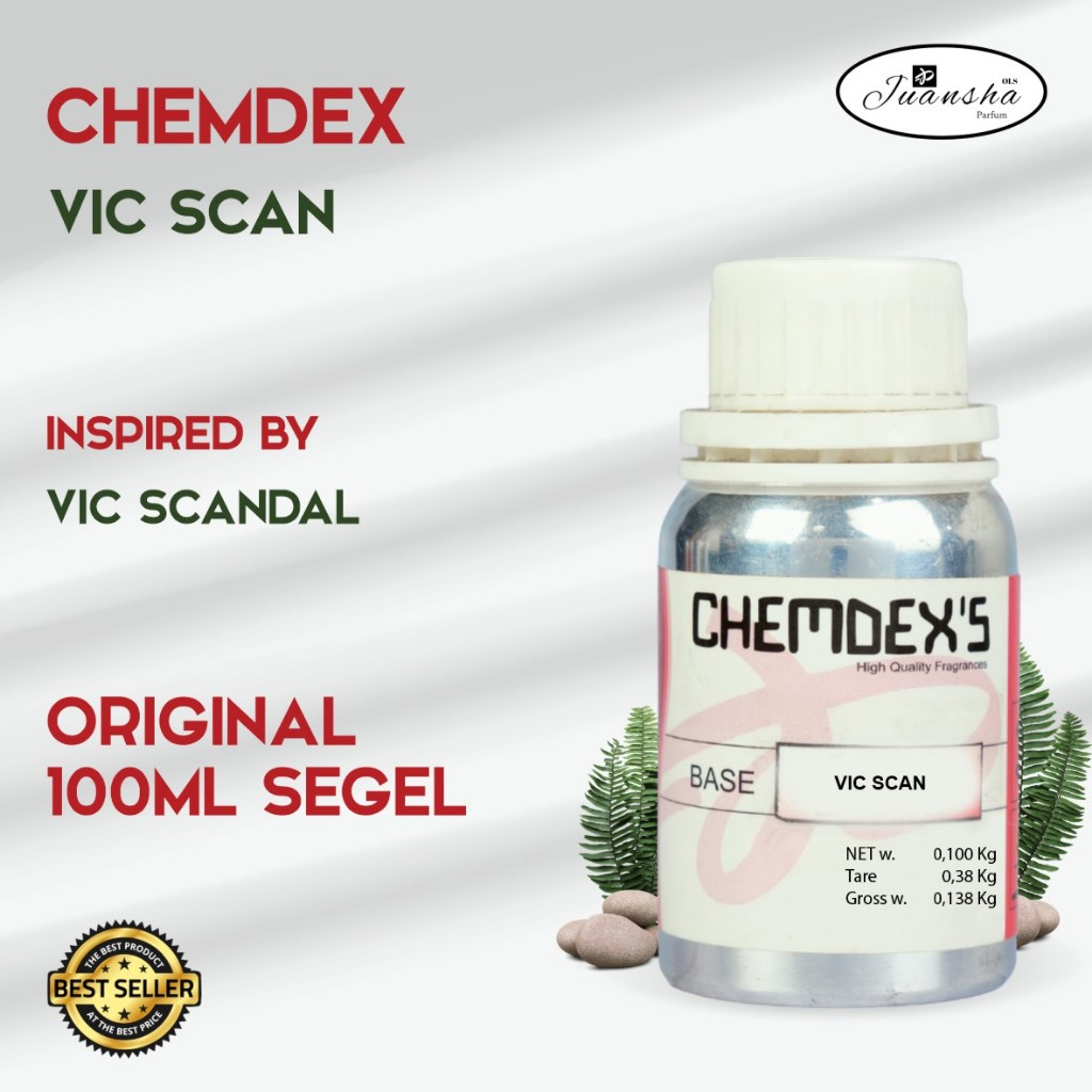 Jual BIBIT PARFUM MURNI VIC SCAN | CHEMDEX'S 100ML SEGEL | Shopee Indonesia