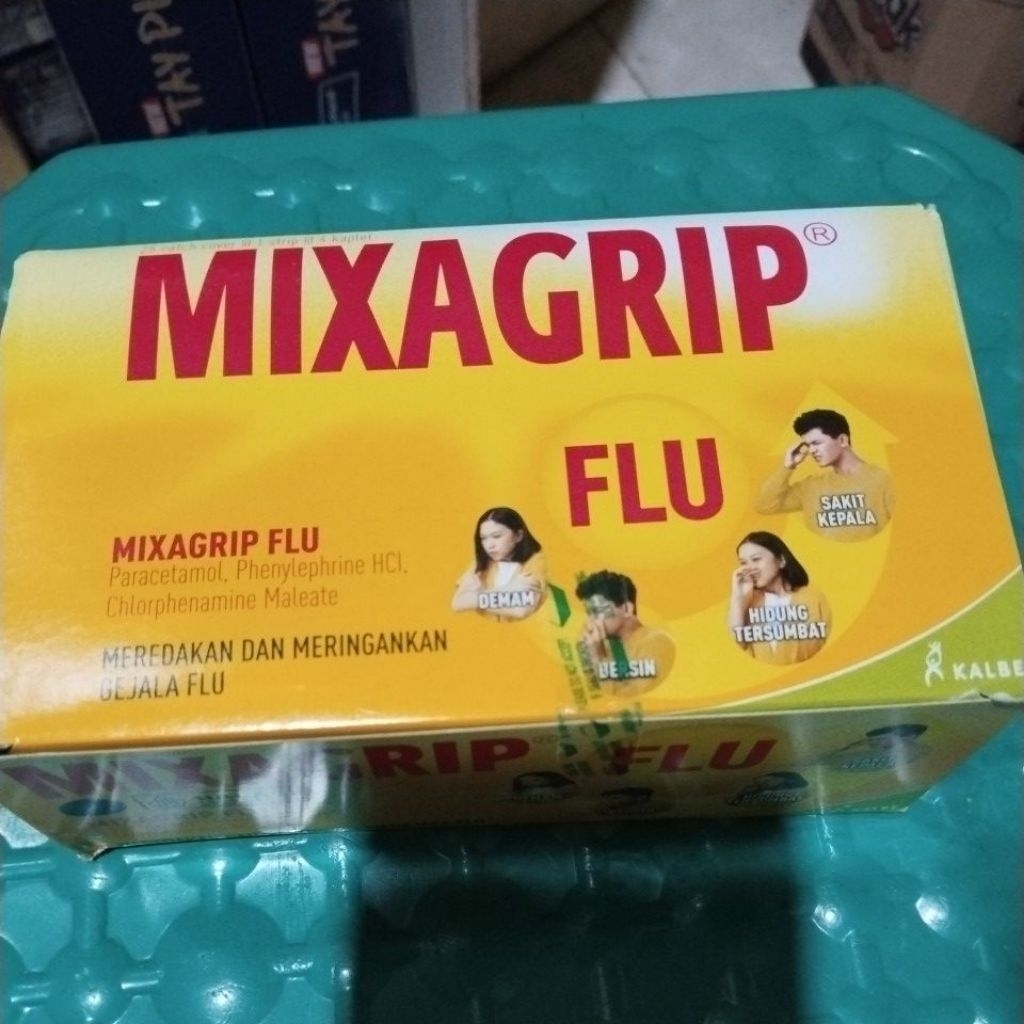 Jual mixagrip flu box 25pcs | Shopee Indonesia