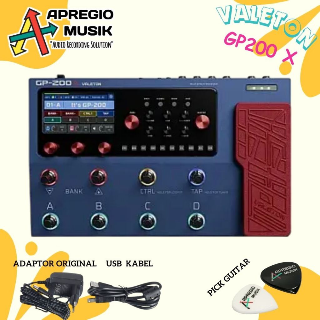 Jual Valeton GP-200 GP200 GP 200 Multi-Effects Processor Original GP200 ...