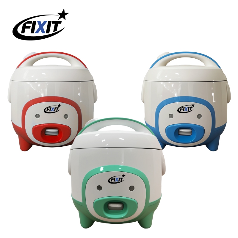FIXIT Magic Com/Rice Cooker 1.2/1.8 Liter Bonus Gelas Ukur & Sendok Nasi