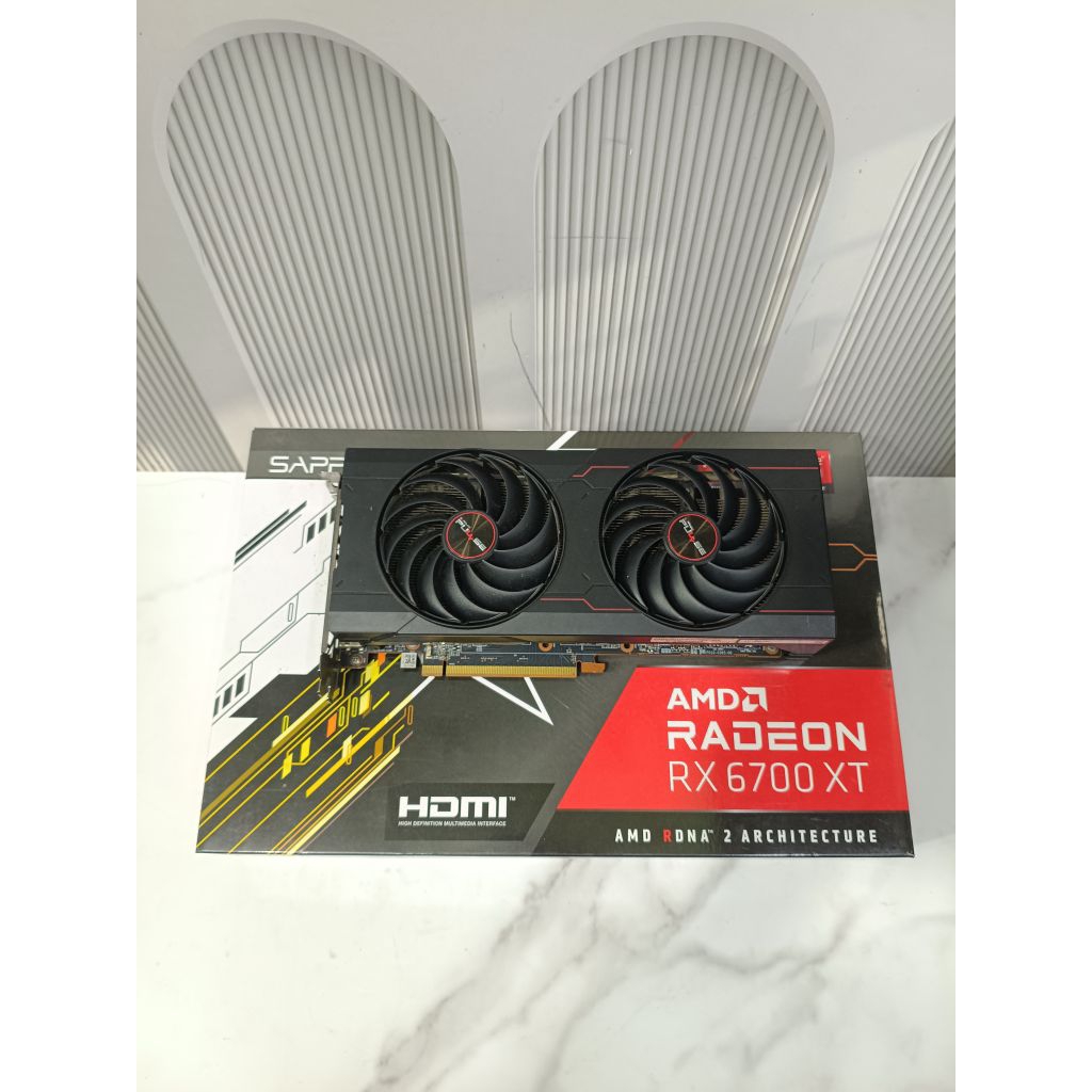 Jual VGA Card Sapphire AMD Radeon RX 6700 XT 12GB DDR6 Normal dengan ...