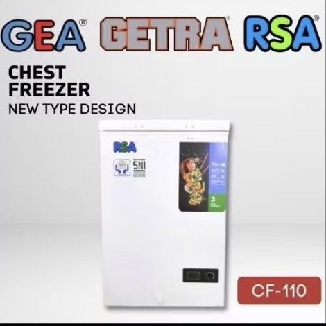Jual READY rsa cf-110 CHEST FREEZER freezer box GEA RSA CF 110 100 ...